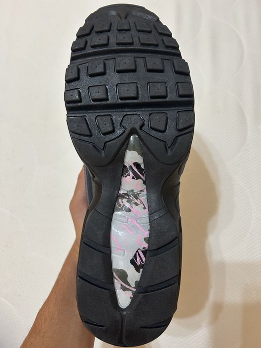 Nike Air Max 95 SP Corteiz Pink Beam - Adidasi de sport negri si mov
