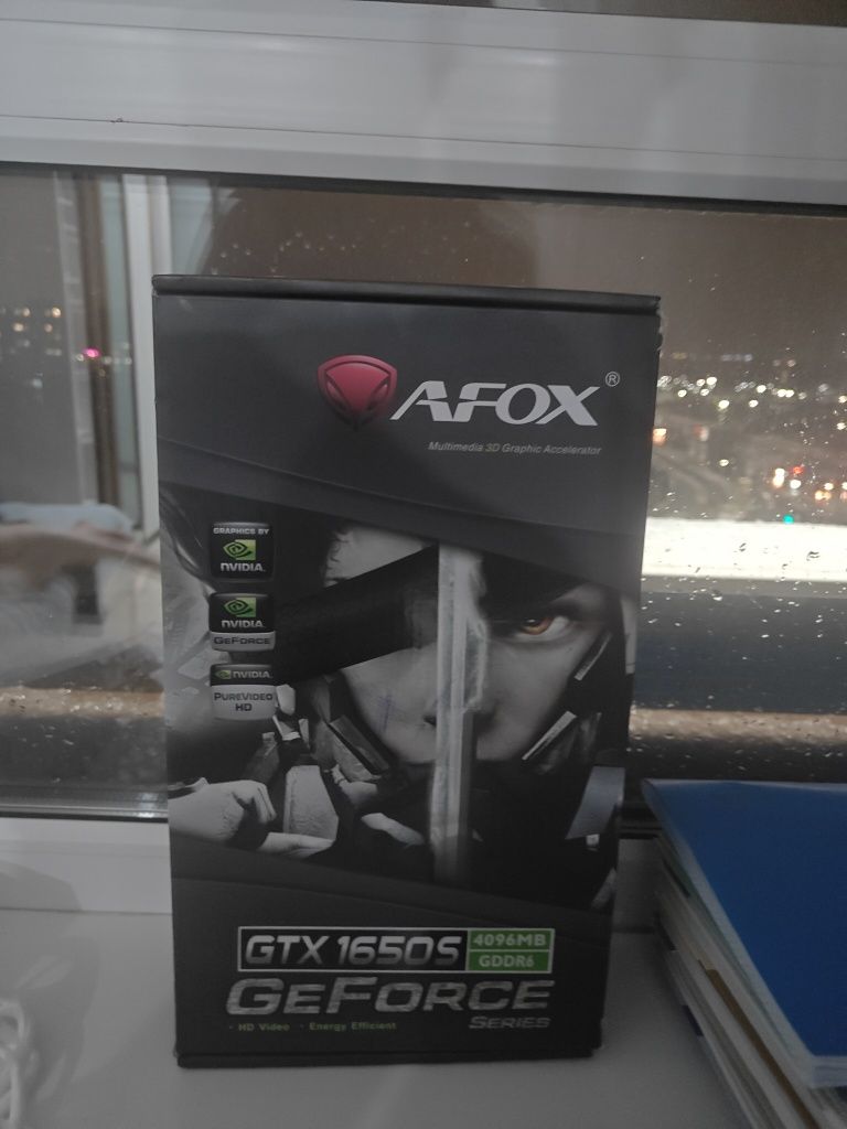 СРОЧНО 1650 super afox видеокарта