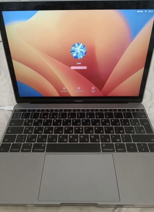 Macbook retina 12  2017 год