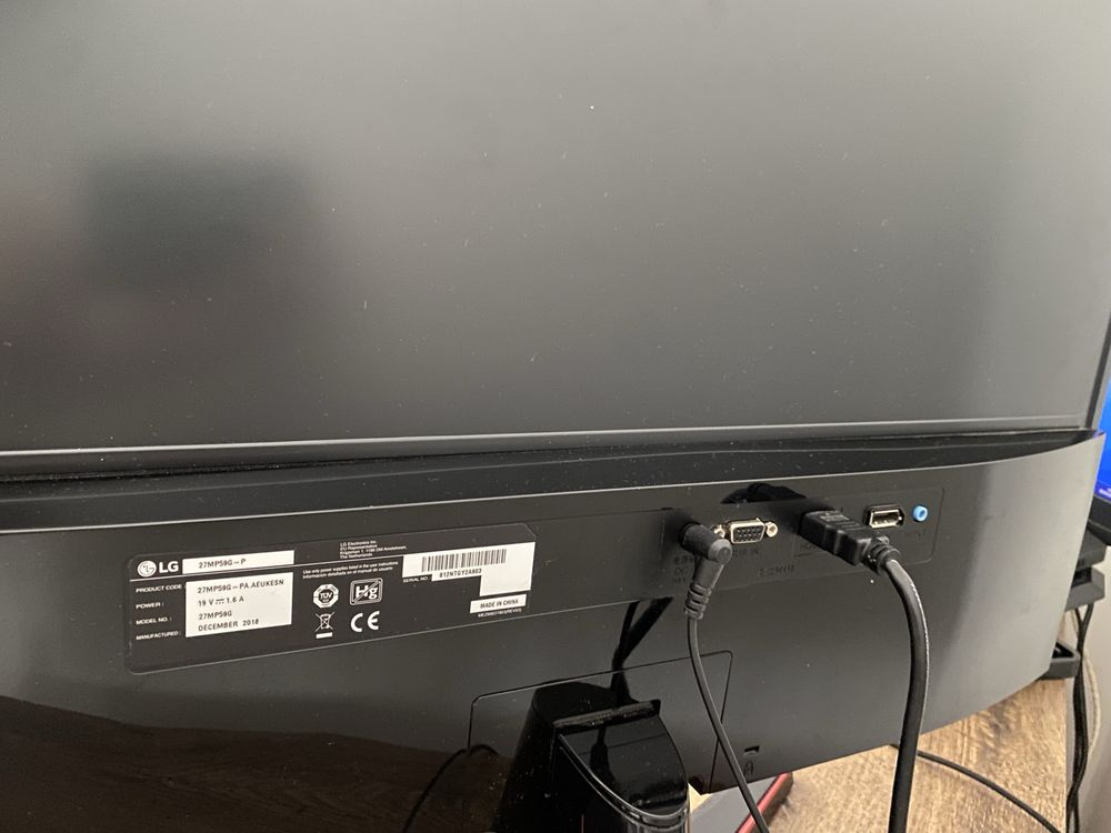 monitor lg 27 de inch