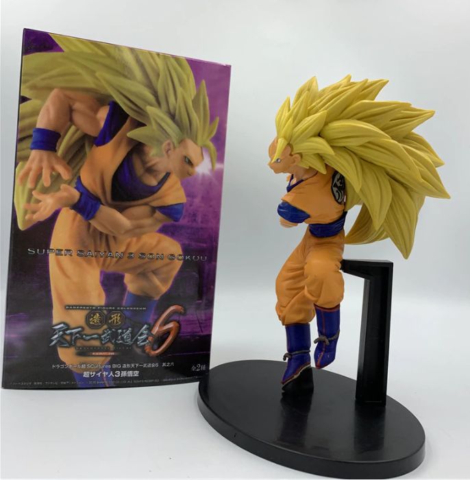 Figurina super saiyan 3 Goku dragon ball Z 17 cm anime
