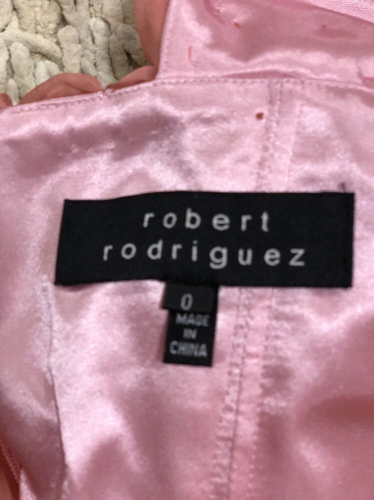 Rochie NOUA Robert Rodriguez, voal de matase, mas. XS-S, 34-36