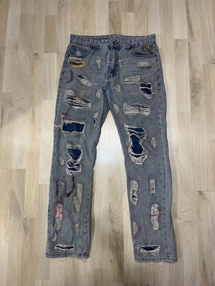 Endless Vlone дънки ( Nike Jordan Lv Evisu Balenciaga Yeezy Corteiz )