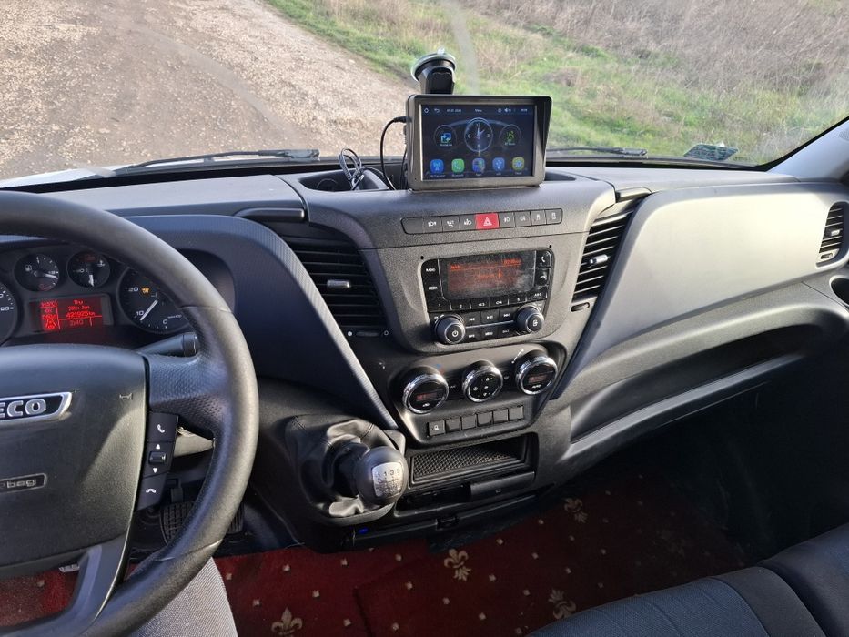 Iveco daily 2019 12 EP euro 6 cat.B prelata role decopertabila +Lift