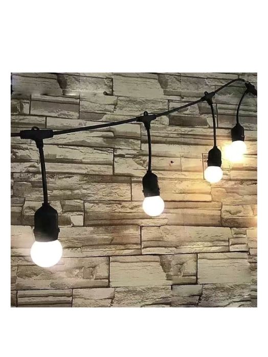 Электрогирлянда Лампочки цвет свечения белый 20 м