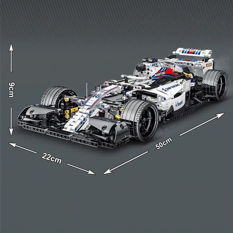 Lego Williams F1 racing car, replica 1:1, 1152 piese, sigilata