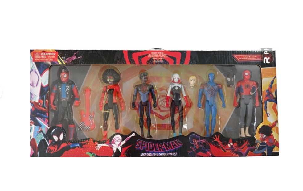 Комплект 6 фигурки Avengers Spiderman, Спайдърмен