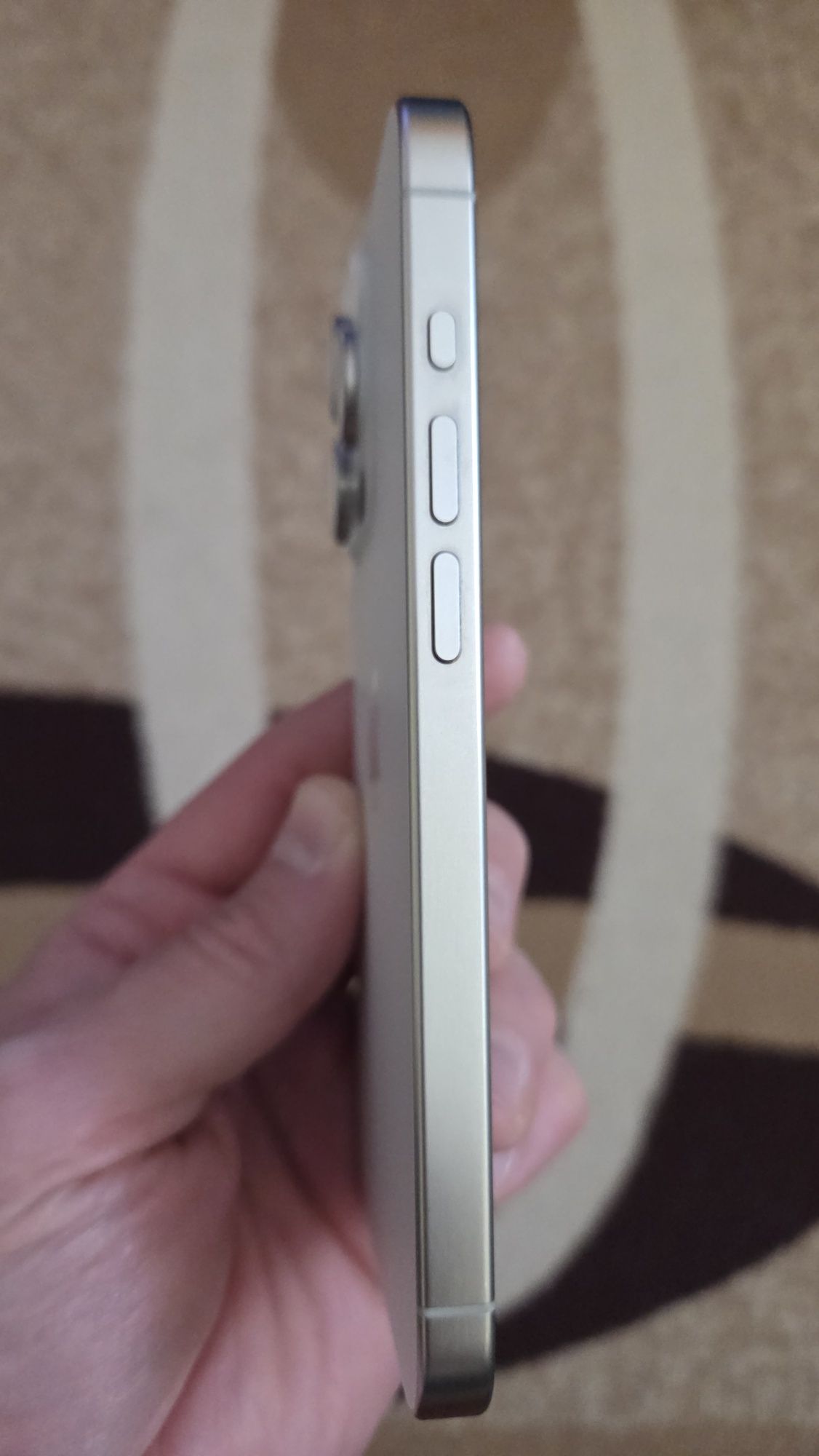 iPhone 15 pro, 128 gb, бял