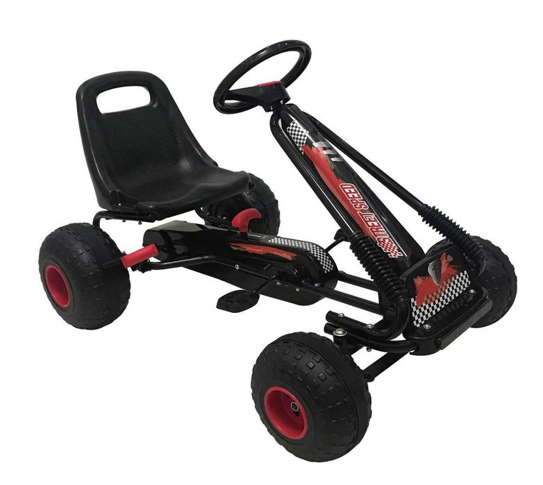 Vand Kart cu pedale, Negru, NOU, Varsta 3 - 8 Ani, Pret 349 Lei