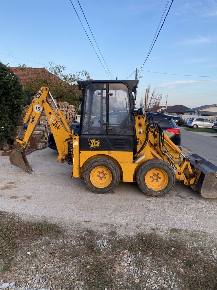 JCB 1 CX mini buldoexcavator