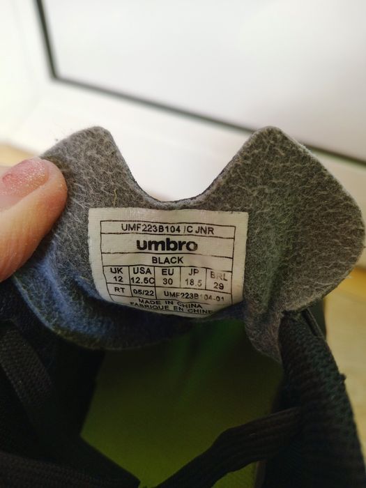 Детски кожени маратонки UMBRO