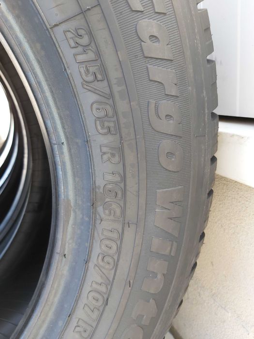 215/65 R16C, 109/107R, RIKEN [By Michelin], Anvelope iarna M+S