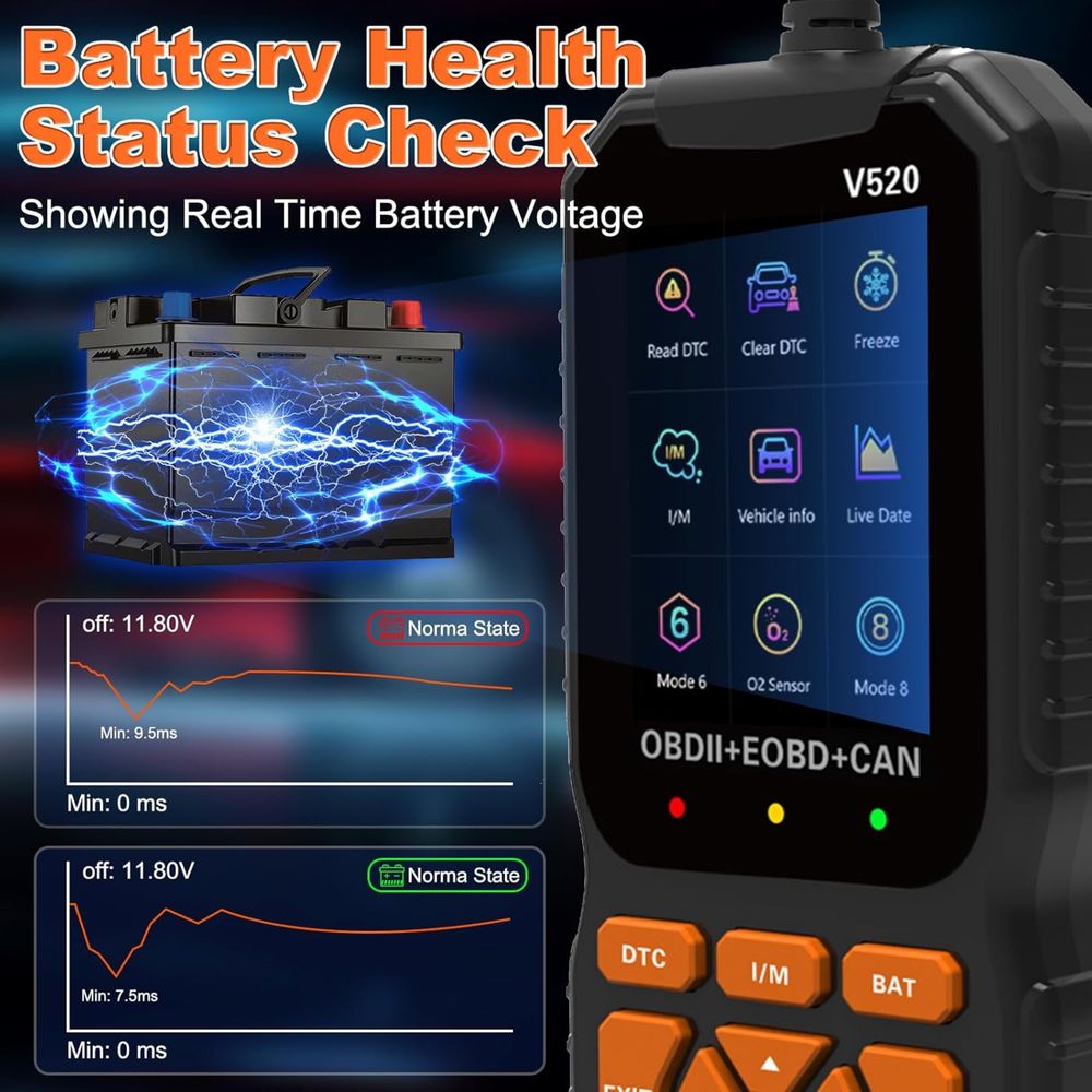 Диагностика за всички модели коли / OBD v520