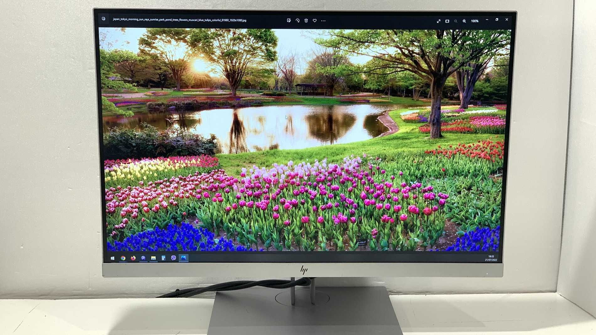 Монитори HP EliteDisplay E243i 24" 1920x1200 FHD+ IPS/ ->Отличен