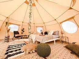 Cort glamping premium Ekobell Lotus Sky