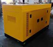 Generator electric 400/220 v , 30 kw , 37.5 kva cu motor diesel . .