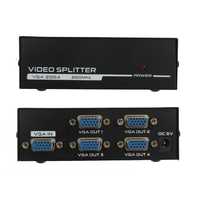 Сплиттер Разветвитель Делитель VGA 1 источник на 4 монитора