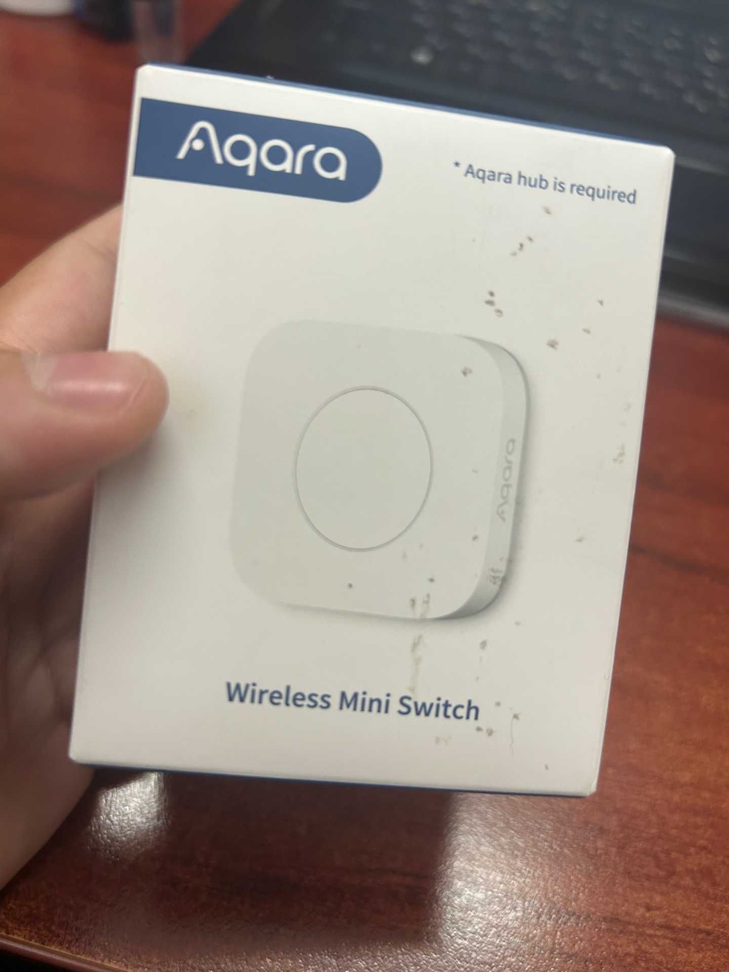 Aqara Wieless Mini Switch без проводной  кнопка