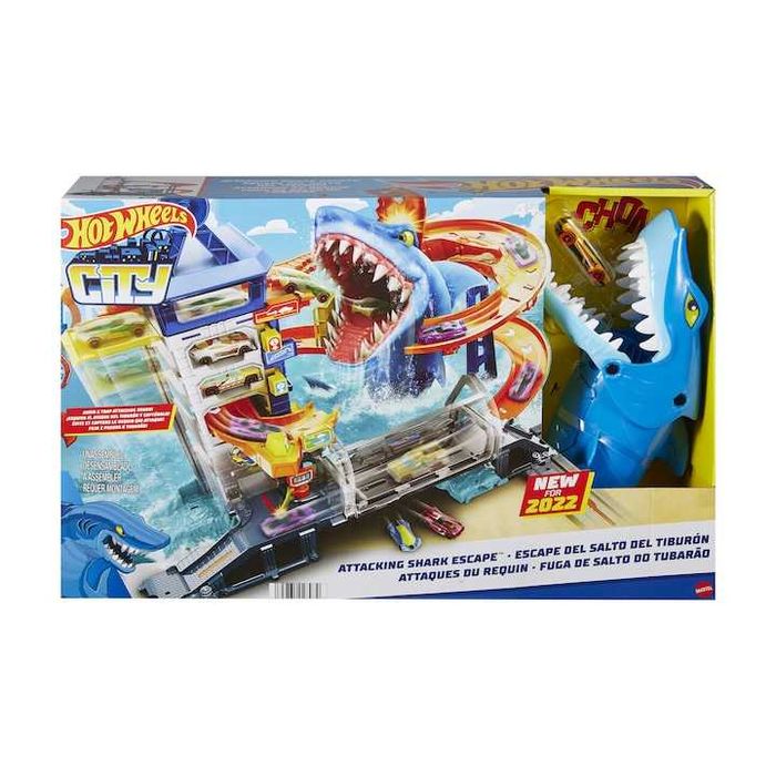 Hot Wheels Паркинг-гараж Акула – City Attacking Shark Escape