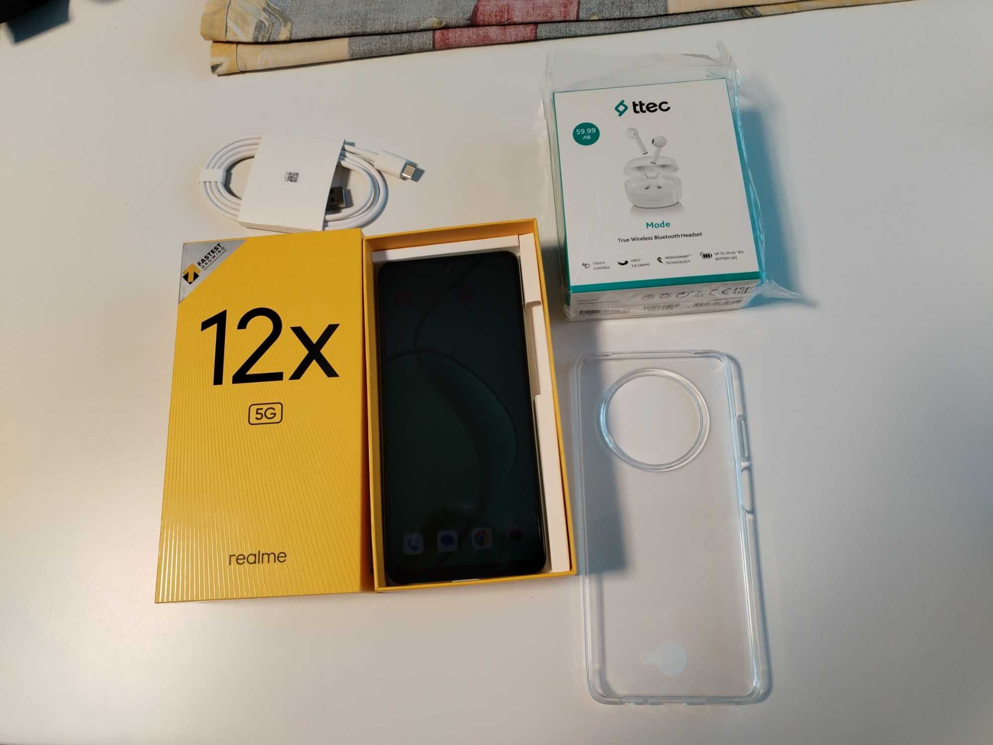 Realme 12x 5G  215лв.