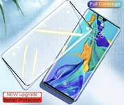 Folie curbata din sticla 5D FULL GLUE Huawei Mate 30 Pro