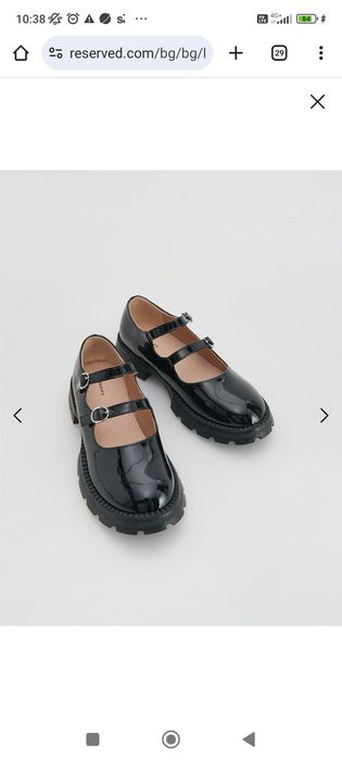 Лачени детски лоуфъри