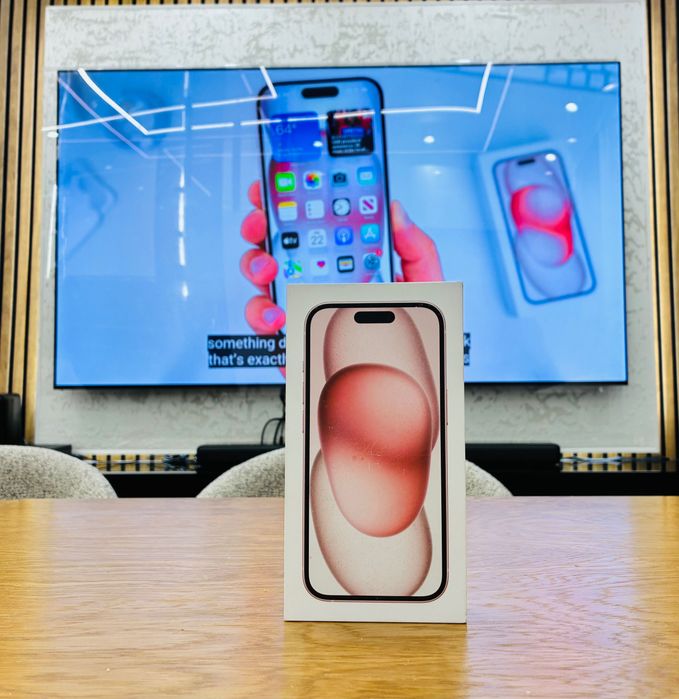 Нов iPhone 15 128GB Pink Гаранция