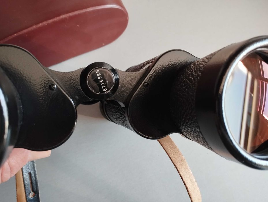 ТОП Немски Бинокъл Carl Zeiss Jena JENOPTEM-MULTI-COATED -10 х 50W-ГДР