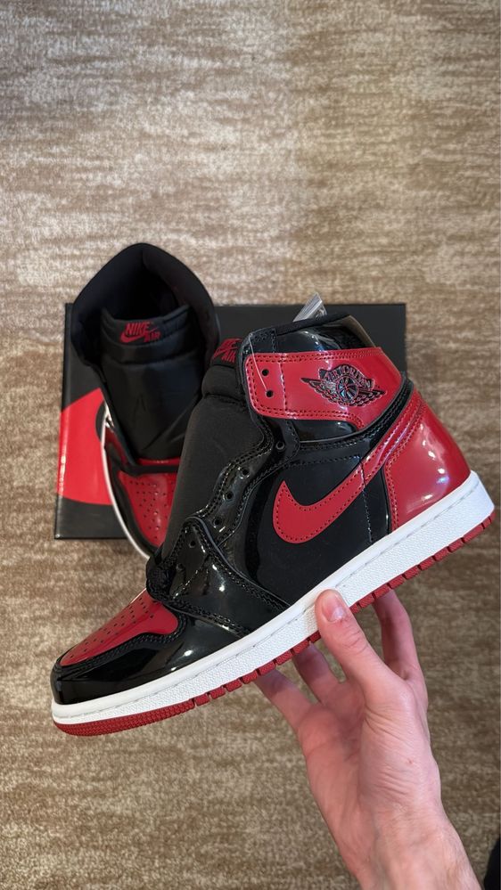 Jordan 1 Pattent Bred
