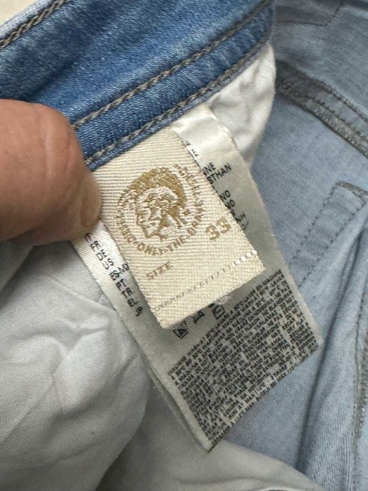 DIESEL Buster 0666R Stretch blugi barbati, W33 L32. Talie 43cm