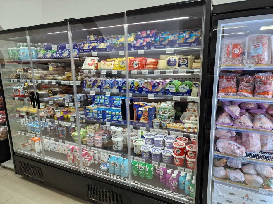 Vitrina Frigorifica Supermarket Danemarca/ Full Glass ECO/ 1.94m/ NOU