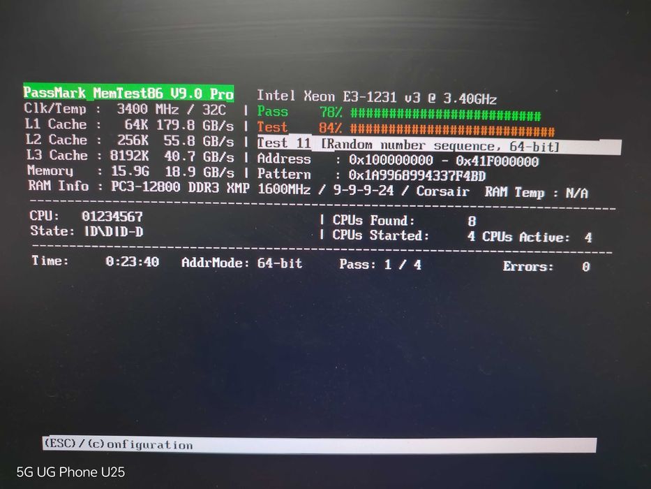 Corsair Vengeance LP (8GB) модул DDR3/1600 mHz