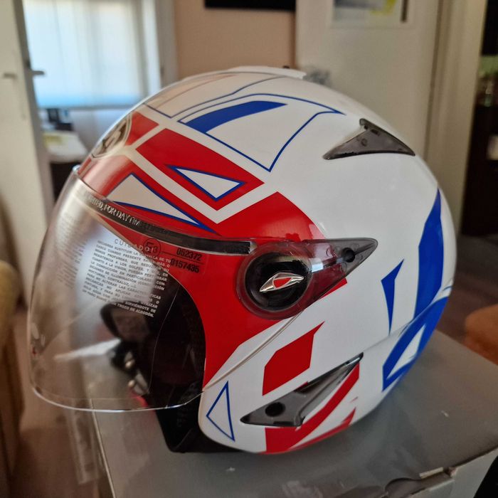 Мото каска Airoh JT Convert Blue Gloss XXL.