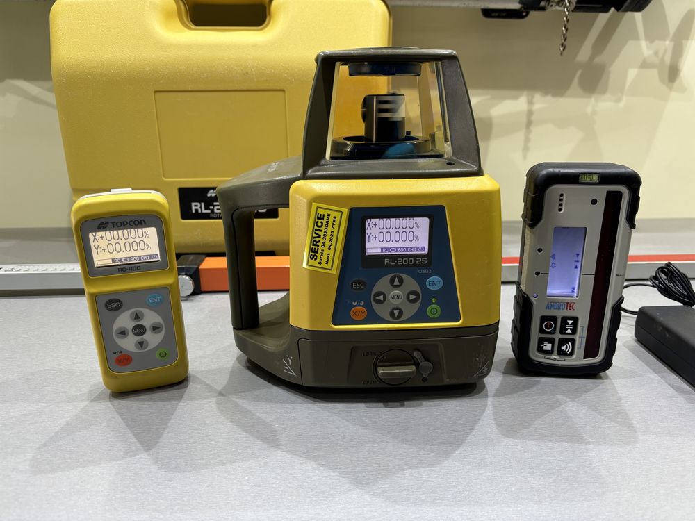 Nivela laser Topcon RL-200 2S dubla panta  Hilti Topcon Leica