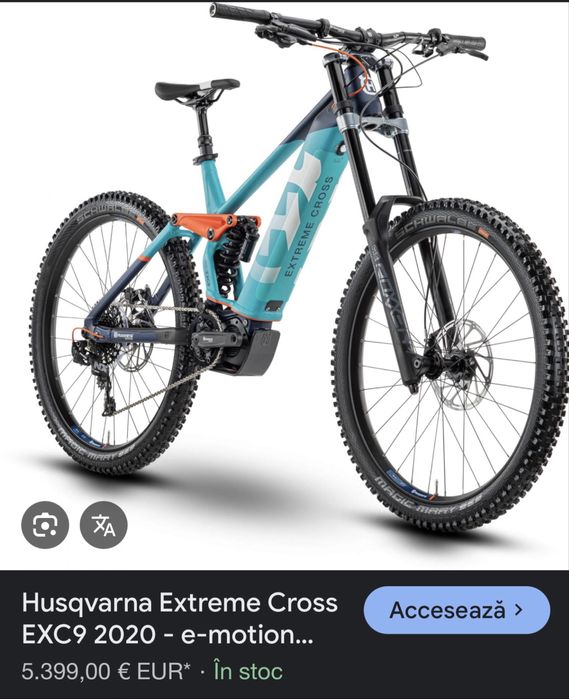 e-Bike Extreme Cross EXC9 - Full suspension
