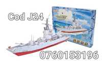 Puzzle 3D Barca/Vapor-Navomodel Colorat Pt copii -J24