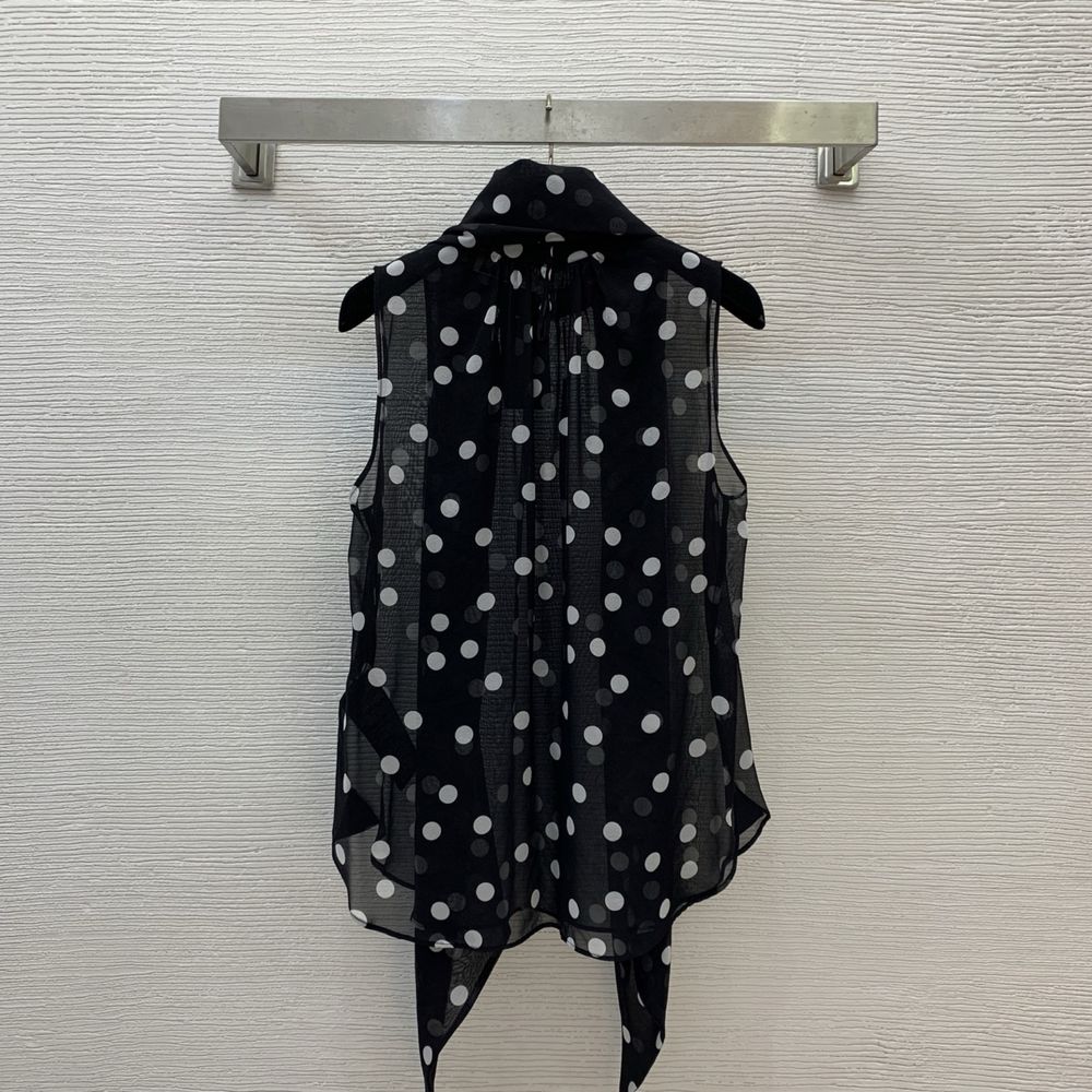 Bluza Saint Laurent matase 100%