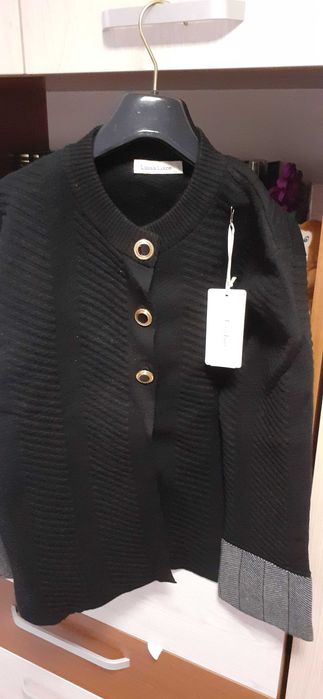 Pulover negru grosut