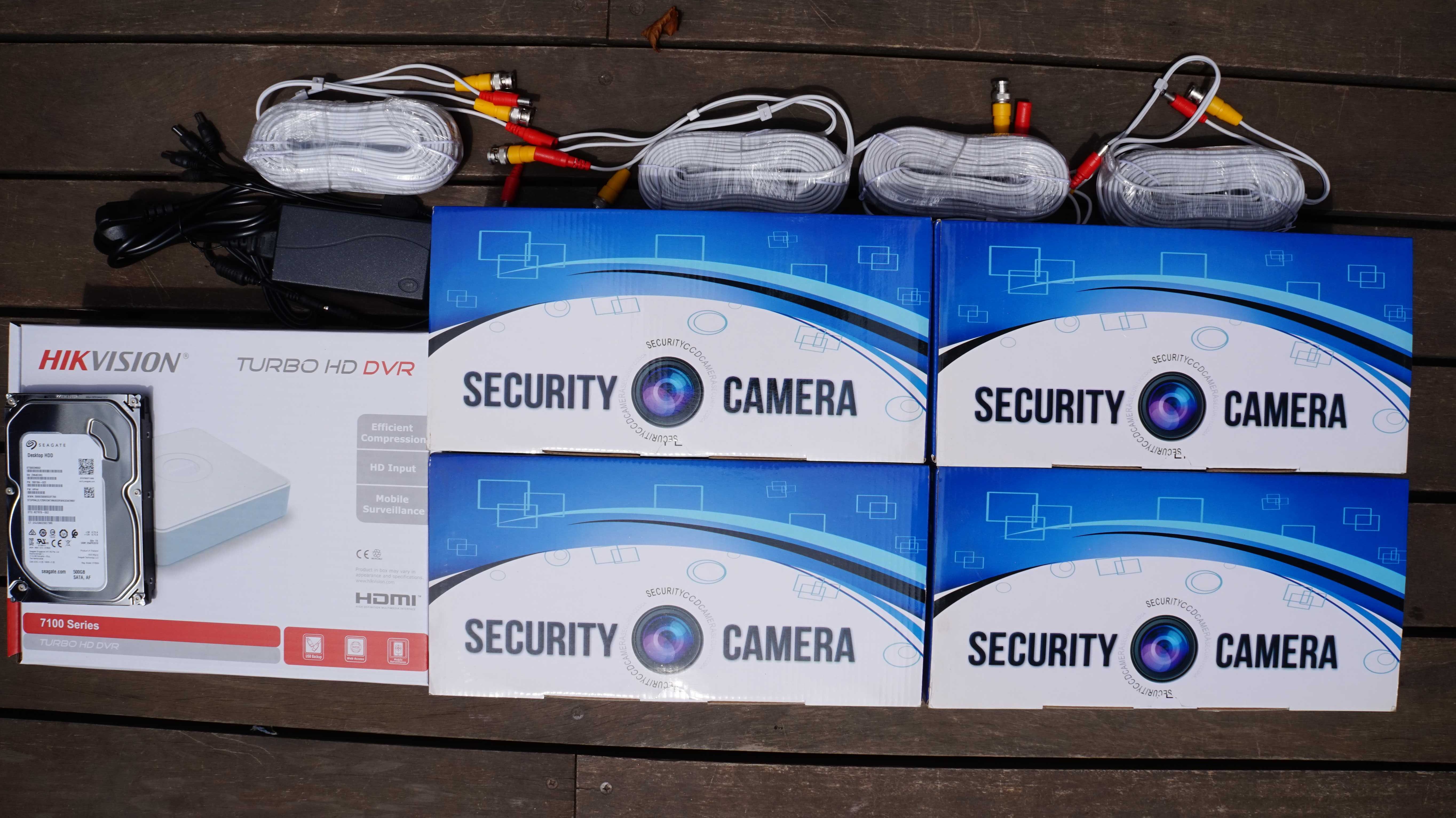 KIT de Supraveghere Video 2Mp infrarosu 50m, NOU, COMPLET, GARANTIE 2a