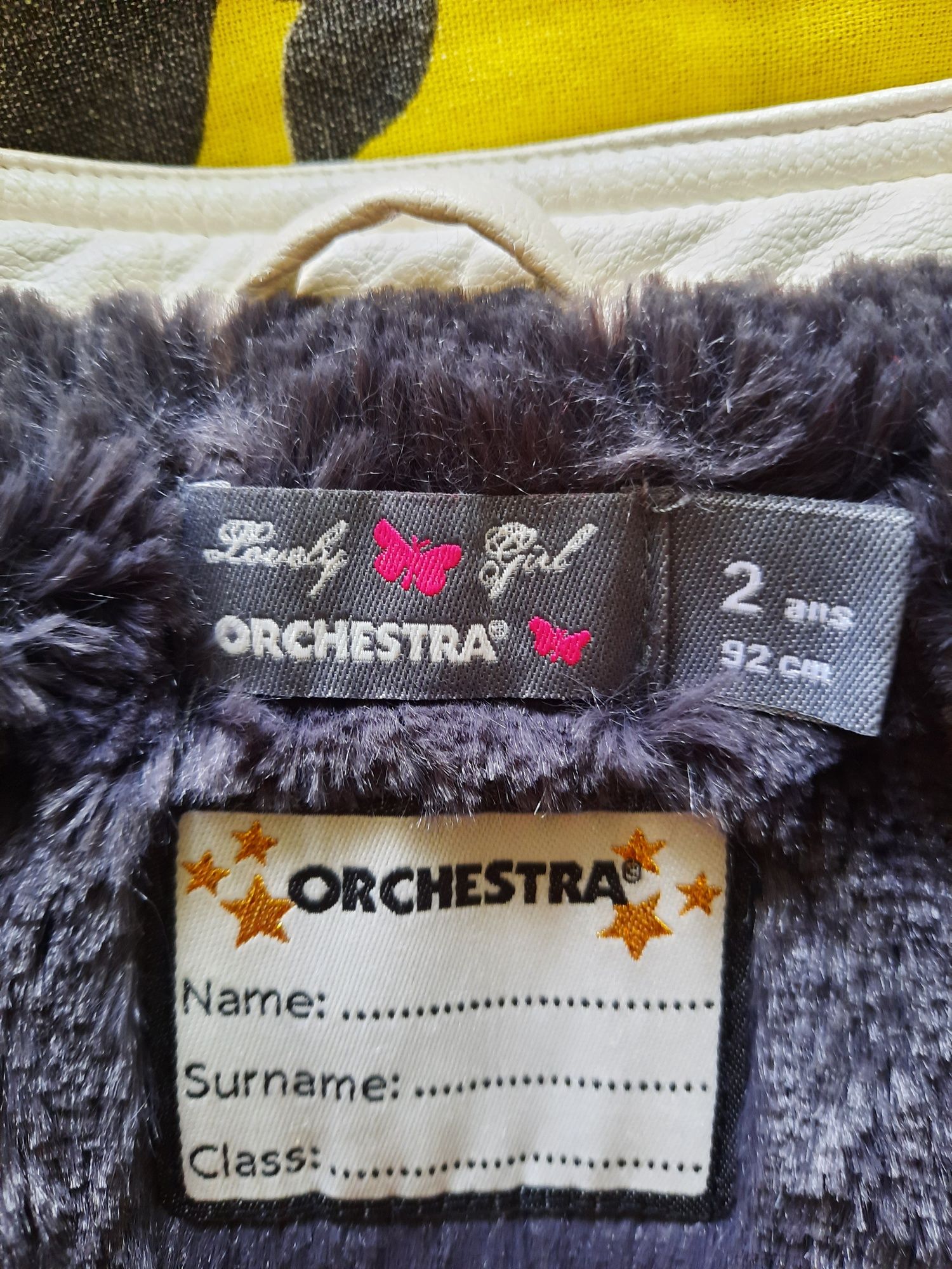 Кожаная куртка с утеплением Orchestra
