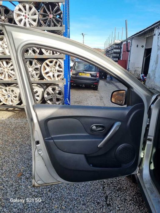 Usa Stanga Fata Dacia Sandero 2 Stepway 2012 - 2016 SUV 4 Usi PLATINUM SILVER Ted69 (1395)