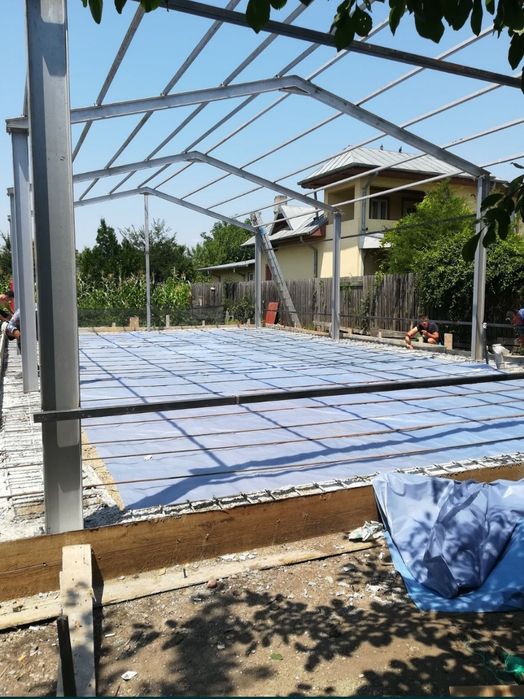 Vand hala structura metalica 10x15x3