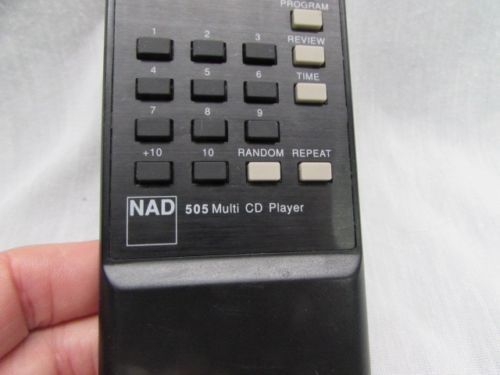 NAD Multi CD Player Remote Control Model 505