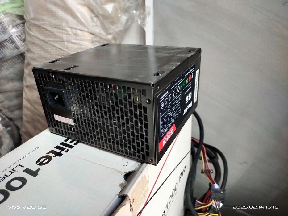 Блок питания «ATX»: 600 Вт, «Huntkey GS600» (HK600-31FP) (2019 г. п.)