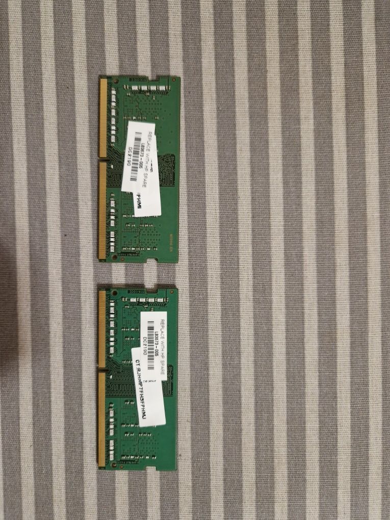 Placute RAM 2x4 GB ddr4