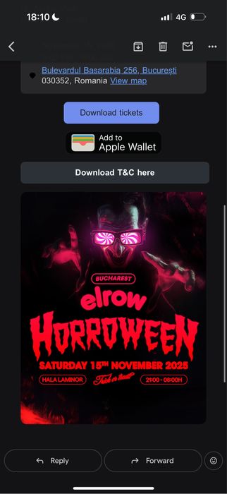 Vand 2 bilete elrow zona VIP 150 buc