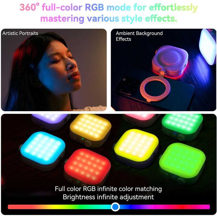 Telesin Магнитна лампа с LED осветление