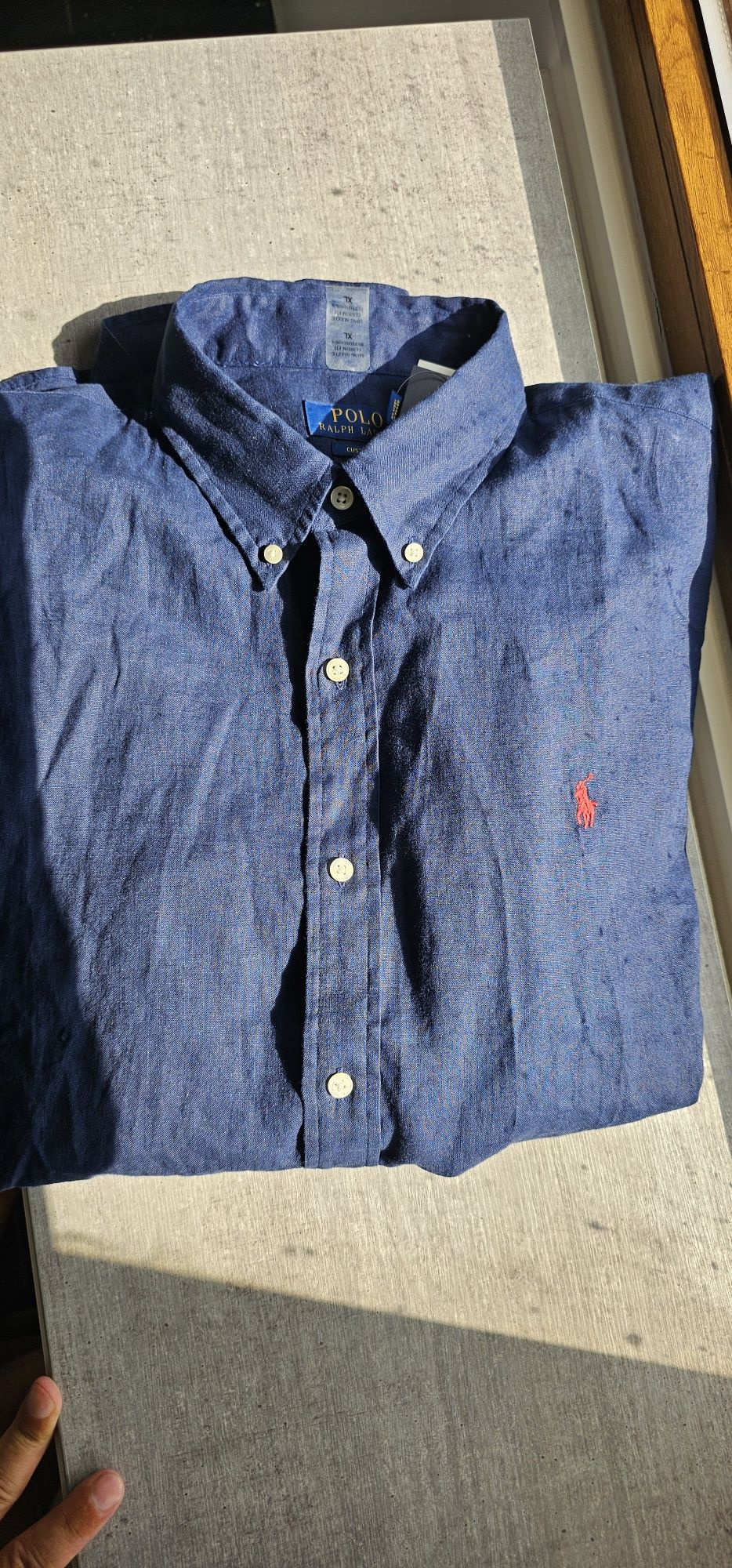Camasa din in Polo Ralph Lauren, originala, marimea XL