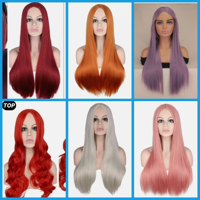 Парики недорого для  Нового года.Маскарадные и др