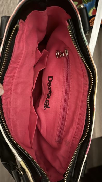 Geanta multicolora Desigual, livrare Olx